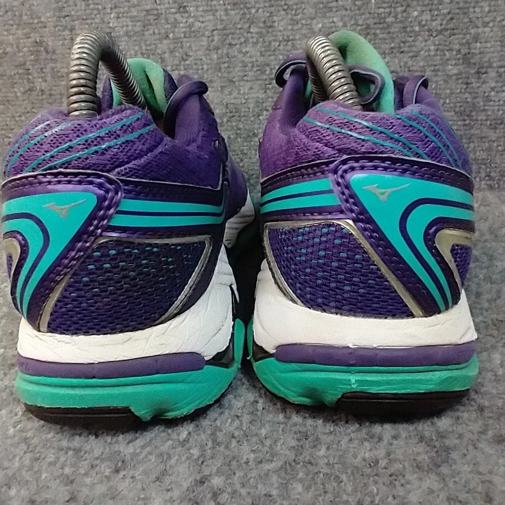 Mizuno Wave Paradox 2 Womens Running Shoes‎ Purple Teal J1GD154004 Size 8.5